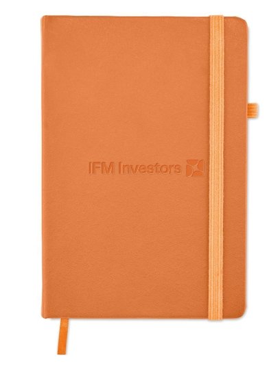 IFM debossed notebook